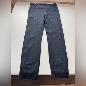 Athleta Women’s Navy Herringbone Stretch Pants